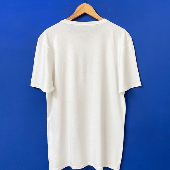 NIKE AUTHENTIC ATHELETIC CUT WHITE CREW NECK T-SHIRT FOR MEN’S & WOMEN’S - Picture 4 of 7